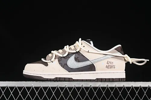 All categories Nk SB Dunk Series Nk SB Dunk Low High-end customized low-top sneakers Nike Dunk Low "Baroque Brown" reverse mocha SB low-top casual sneakers HF4292-100